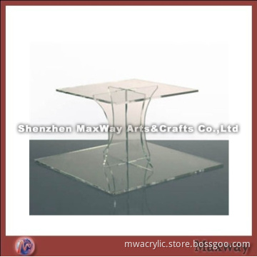 2 Tier Acrylic Square Cupcake Stand